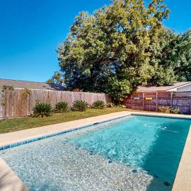 Poolside Bliss! Christian Pass Family Home w/ Yard