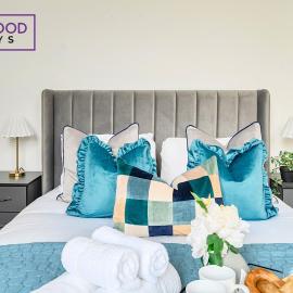 Modern 1 Bed 1 Bath Apartment for Corporates & Contractors, Free Parking, Wi-Fi & Netflix By Redwood Stays, hotel di Farnborough