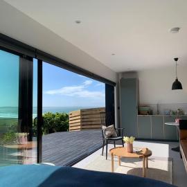 Subterranean Studio with Panoramic Costal Views and Sauna