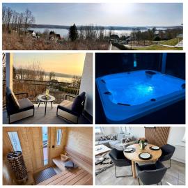 Wellness-Ferienhaus - Seeblick, Sauna, Whirpool, hotel sa Möhnesee