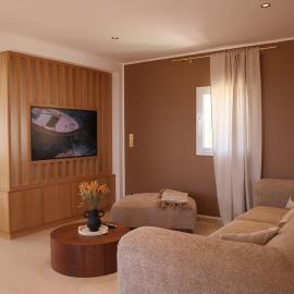 Casa Corborio, villa duplex L'Île-Rousse, 3 suites, sea view, parking, hotel in LʼÎle-Rousse