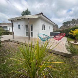 Chalet en Parc résidentiel pour 4 personnes à proximité de la plage