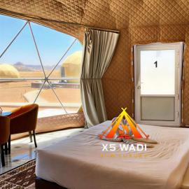 X5 wadi Rum Luxury, viešbutis mieste Vadi Rumas