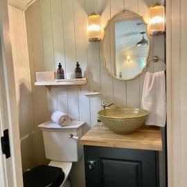 The shepherds hut Killiecrankie, hotel v destinaci Killiecrankie Station