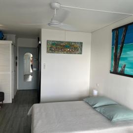 Guadeloupe marina Sain-François appartement vue mer avec citerne et wifi privés
