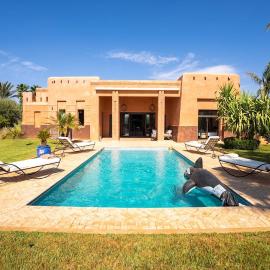 Elegant Villa Marrakech Resort Atlas View Heated Pool Tennis Court 3 Suites - Route de Fes