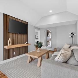 LunaVista Stay, King Bed - Kitchen, Hotel in Huntington Station