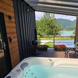 Viesnīca Tiny 1 Lakeforest Dedinky Wellness pilsētā Dedinki