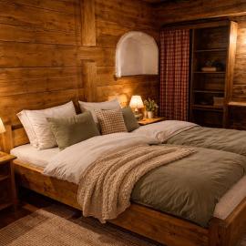 Appartement Rossalm mit Sauna