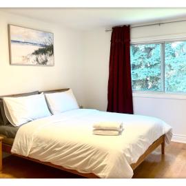 Cozy Queen room with Shared Bath near Seneca Donmills Finch