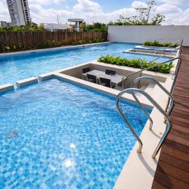 New Ocean 1BR near Mactan Airport Pool & Rooftop Terrace