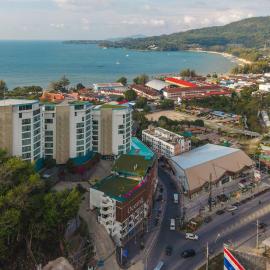 Calm Mountain & Seaview 1BR Walk to Kamala Beach
