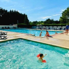 Mobil-Home familial, Piscine et Toboggan aquatique