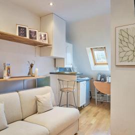 Charming Studio Arc de Triomphe Monceau