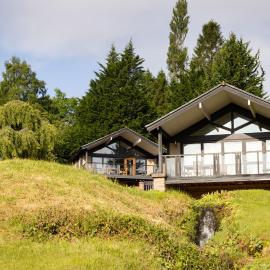 Cameron House Lodges、バロックのホテル