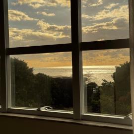 Apartamento com linda Vista do mar