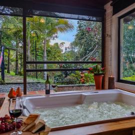 Chalé de montaña con Jacuzzi, hotel di Guarne