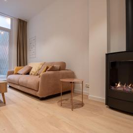 Stylish Coastal Apartment with Fireplace & Terrace in Oostende