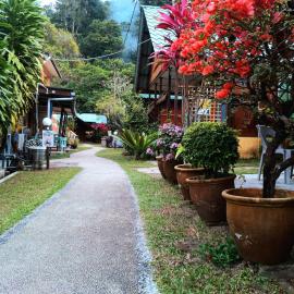 Cheers Garden Chalet, hotell i Kampung Tekek
