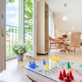 Ostseegarten Langholz - Ferienwohnung Sommerwiese bis 4 Pers, hotell i Waabs