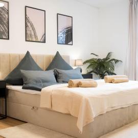 Modernes Apartment - 2 Schlafzimmer - 5min Starlight Express & Bermudadreieck