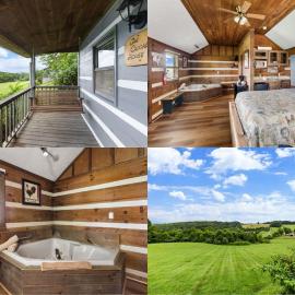 Cozy Parkway Cabin with Mountain Views - Cabin 4, hotel sa Fancy Gap