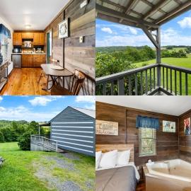 Private Mountain Nook with Jacuzzi - Cabin 6, hotel sa Fancy Gap