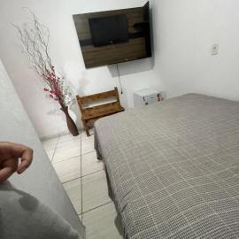 Quarto individual, hotel i Congonhas