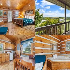Parkway Lodge with Jacuzzi and Mountain Views! Cabin 11, Hotel in Fancy Gap