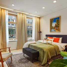 4BR in City Centre w Quiet Windows & Stockmann 50m