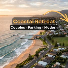 Coastal Couples - Parking Wi-Fi - Coffee Netflix: Woonona şehrinde bir otel
