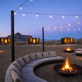 Luxury Glass Tiny House and Sauna, hotel in Torrey
