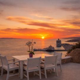 Villa Oceania, khách sạn ở Tourlos