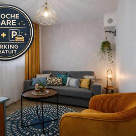 Viesnīca Le Rétro de la Gare - FloBNB pilsētā Lāna