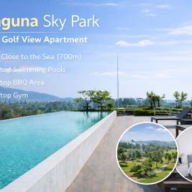 Suite Sky 1BR Rooftop Pool GymLaguna Skypark、バンタオビーチのホテル