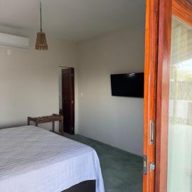 Chalé Pé na areia، فندق في Grossos