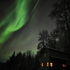 Fairbanks Hillside Cabin with Northern Lights Views, hotel v destinácii Fairbanks