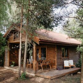 Beržų namelis - Birch cabin, хотел в Kučiūnai