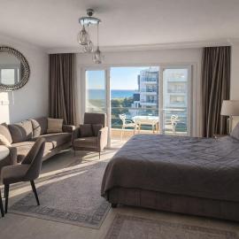 Modern Sea View Studio at Thalassa Beach Resort, Northern Cyprus, hotel in Paralimni