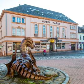 Hotel Paříž, hotelli kohteessa Jičín
