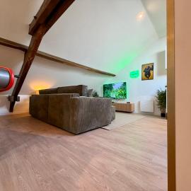 Le Jungle Loft, Lit King size, Baby-foot & Design