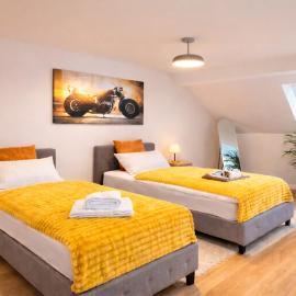 NewCityHome-3 Zi-Spacious Apartment Harley - Kaßberg - priv Parking, hotel a Chemnitz