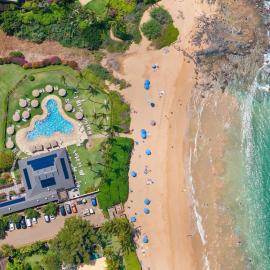 Beachfront Wailea Ekahi Village, Ocean Access