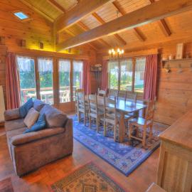 Chalet Clarine a Anzere vue sur les Alpes