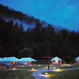Haa Valley Camp, hotel i Kechungka
