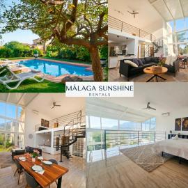 Malaga Sunshine Rentals - Villa Buenavista - El Higuerón I, hotel em Mijas
