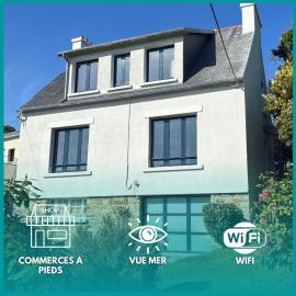 Ker Seasea/vue mer/wifi, hotel a Crozon