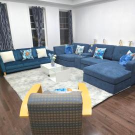 Spacious family friendly 2 bedroom home, hotel a Brampton