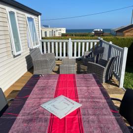 Mobil Home 6 pers vue mer, hotel a Saint-Pierre-Quiberon