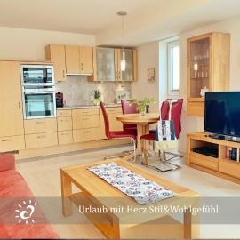 Ferienwohnung de Lark Penthouse mit Nordseeblick, hotel a Dorum Neufeld